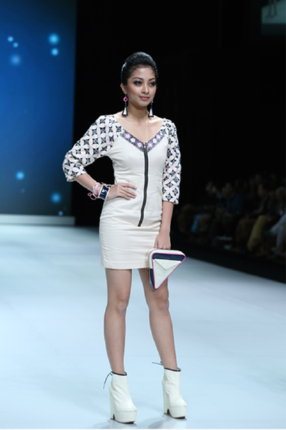 One of Ninette's Creation at Indonesia Fashion Week 2013 